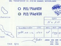 PJ2 PA0VDV 1988