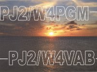 PJ2 W4PGM W4VAB 2015